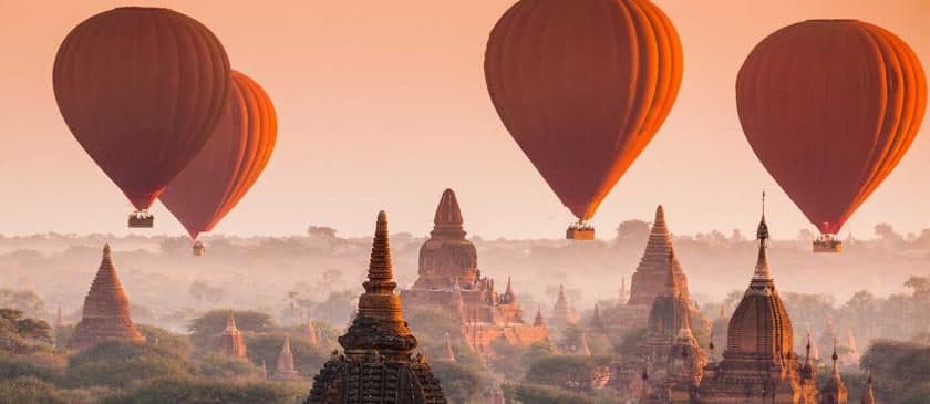 Yangon to Bagan